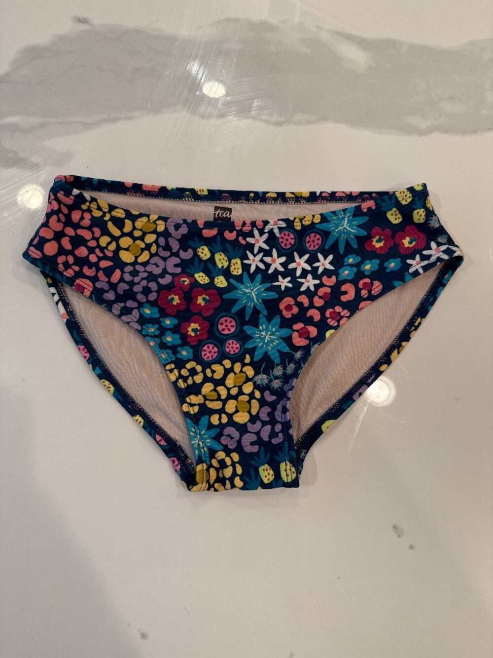 Tea Collection Floral Swim Bottom (Size 10)